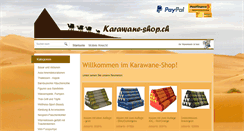 Desktop Screenshot of karawane-shop.ch